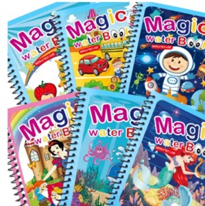 Livre d'aquarelle réutilisable à spirale pour enfants, personnalisable, prix d'usine en gros, vente chaude - Product Image 3