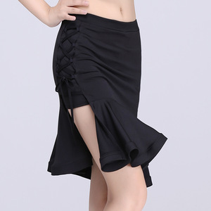 Jupe d'entraînement de danse latine pour <span class=keywords><strong>femme</strong></span> Jupe de salle de bal Salsa Rumba - Product Image 5