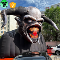 Démon gonflable géant de 6 m pour festival, événement, décoration personnalisée de monstre, démon gonflable pour la publicité des vacances A10832