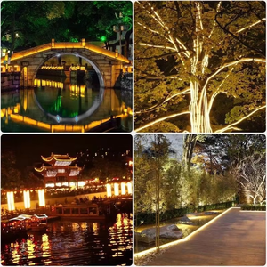 Super High Bright <b>LED</b> <b>Strip</b> <b>Light</b> Outdoor Waterproof 220V For Project Exterior Wall Indoor Living Room Ceiling <b>Warm</b> White <b>Light</b> - Product Image 3