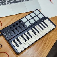 Wholesale Price Portable Mini Piano 25-Key USB Keyboard Drum Pad Midi Controller Keyboard