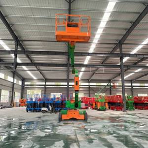 Plataforma Elevadora Articulada Autopropulsada de 16 m, Capacidad de 230 kg, Plataforma Aérea Hidráulica para Mantenimiento Industrial - Product Image 6