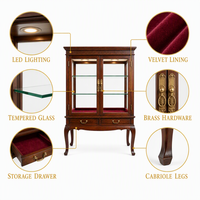 Vitrines à bijoux classiques GZowin pour les bijouteries, les centres commerciaux de luxe et les salles d'exposition - Améliorez l'image de votre marque, un style professionnel