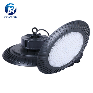 Entrepôt d'éclairage industriel à <span class=keywords><strong>prix</strong></span> compétitif Ip66 Étanche 50w 100w 150w 200w Aluminium Noir Ufo Led High Bay Light - Product Image 1