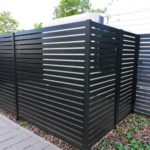 7ft ידידותי לסביבה ומכרסמים עמיד למים מצופה אלומיניום מודרני הרכבה קל גדר פרטיות לוחות לשימוש חיצוני - Product Image 1