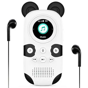 Ruizu X31 pemutar musik MP3 anak-anak, pemutar MP3 Bluetooth portabel kualitas suara Lossless, perekam suara Walkman, pemutar Media siswa