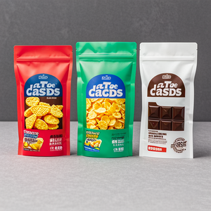 Custom PE Stand up Pouch Food <b>Packaging</b> <b>Bags</b> for Chips Recyclable Zipper Top Gravure Printing Fujian China - Product Image 5