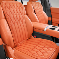 Coussin de siège de voiture en soie glacée, respirant, antidérapant, en silicone, toutes saisons, robuste, durable, universel, pour BMW Toyota Honda