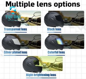TopOne Cheap Prices Stylish ABS Modular Motorcycle Helmets for Riding Breathable & Durable Lightweight Design - Product Image 4