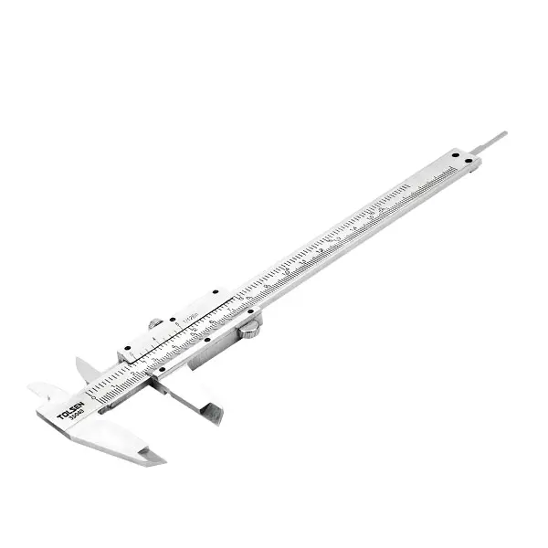 TOLSEN 35049 Industrial 150mm Carbon Steel Vernier Caliper