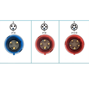 Enchufe <span class=keywords><strong>de</strong></span> interruptor entrelazado <span class=keywords><strong>de</strong></span> cuatro polos Industrial 16A 400V IP44 CEE/IEC B, hecho <span class=keywords><strong>de</strong></span> plástico, <span class=keywords><strong>precio</strong></span> del fabricante - Product Image 6