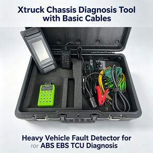 Herramienta de Diagnóstico de Chasis Xtruck con Cables Básicos, Detector de Fallas para Vehículos Pesados, Diagnóstico de ABS, EBS y TCU - Product Image 1