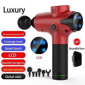 NINGDECRIUS Masseur musculaire profond sans fil 24V Télécommande sans fil 6 vitesses 6 têtes de <span class=keywords><strong>massage</strong></span> Masseur corporel <span class=keywords><strong>Massage</strong></span> des tissus profonds Pistolet de <span class=keywords><strong>massage</strong></span> - Product Image 3