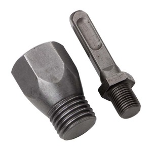 Electric Hammer Drill Adapter Carbon Steel Impact Drill Connector Wall Hole Opener Extended Converter - Product Image 4