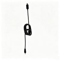 Cable de Carga USB-C a Conector Cilíndrico de 2.1mm, Cable de Alimentación con Conector DC Macho, Cable Blindado de 16AWG, Cable Personalizado para Dispositivos LED