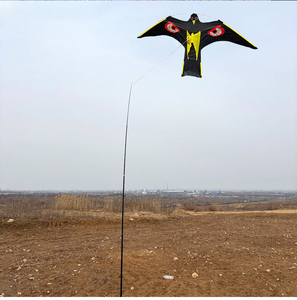 <span class=keywords><strong>Cerf</strong></span>-<span class=keywords><strong>volant</strong></span> effaroucheur d'oiseaux personnalisé : Faucon, Aigle, Fauconnier – Protection de la ferme contre les pigeons et les oiseaux nuisibles - Product Image 2