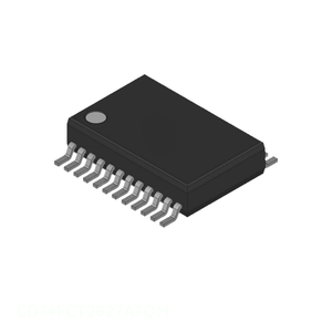 ลอจิก24 SSOP ชิ้นส่วนอิเล็กทรอนิกส์แบบออนไลน์ (ความกว้าง0.154 "3.90มม.) CD74FCT2827ATQM ของแท้ - Product Image 1