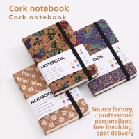 Carnet A5 personnalisé à reliure élastique, créatif et écologique, pour la prise de notes, journal intime, personnalisable pour étudiants