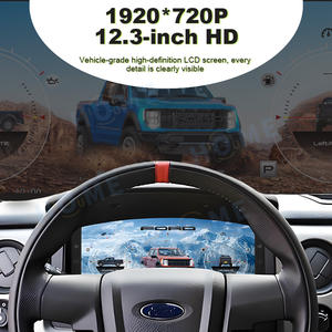 Tableau de bord numérique LCD pour Ford F150 2009-2014 Tableau de bord de <span class=keywords><strong>voiture</strong></span> Système Linux Compteur de <span class=keywords><strong>vitesse</strong></span> de <span class=keywords><strong>voiture</strong></span> - Product Image 5