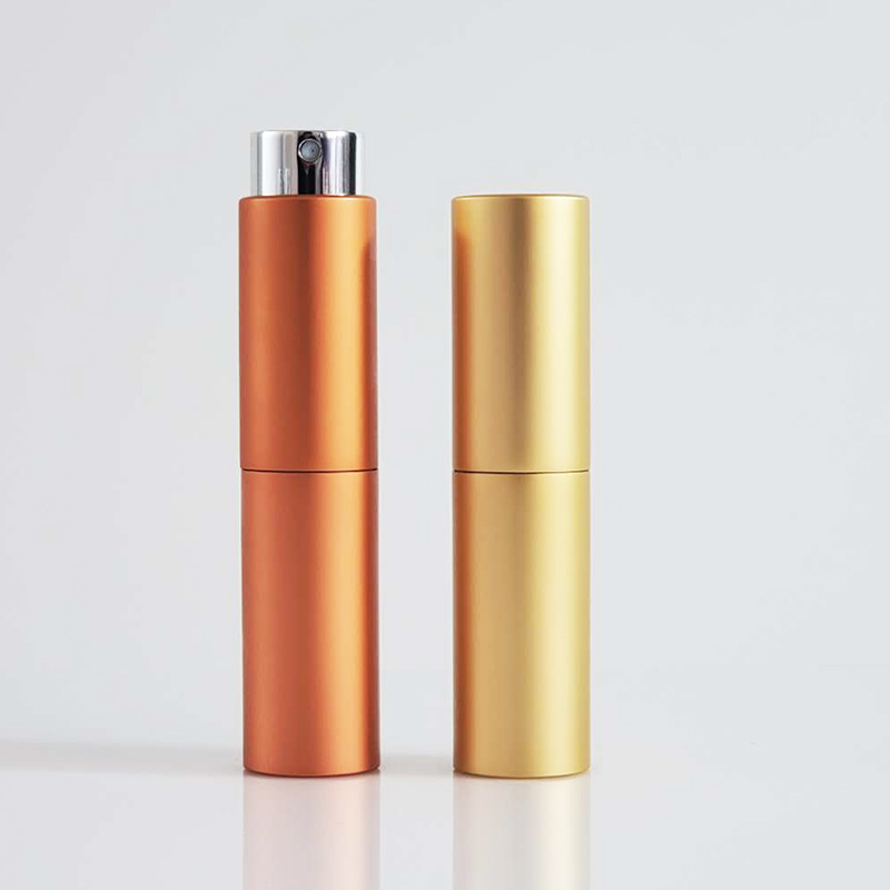 5ml 7ml 10ml 8ml 15ml Empty Perfume Atomizer Aluminum Tube Bottle With Glass