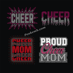 All Kinds of Cheerleader Custom Bling Iron on <strong>Rhinestone</strong> <strong>Transfer</strong> Custom <strong>Rhinestone</strong> <strong>Transfer</strong> for Cloth - Product Image 6