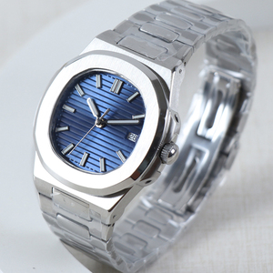 Montre automatique Minutetime sans logo DIY, mouvement NH35, montres mécaniques pour HOMMES, bracelet de luxe, cadran stérile NH35, étanche - Product Image 2