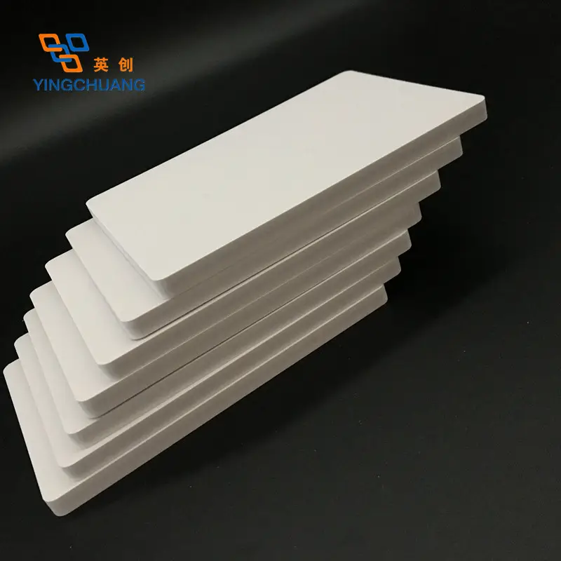 Hochglanz 1220x2440mm 10mm 12mm 8mm Weiß Forex PVC Celuka Schaumstoff platte für Schränke