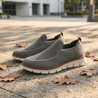 Chaussures décontractées en maille respirante antidérapantes pour hommes et femmes, style 2024, personnalisables ODM/OEM, nouvelle collection hiver