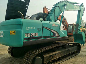 รถขุดรถขุดขนาดใหญ่ kobelco รถขุดใช้ SK200D รถขุดตีนตะขาบ SK200-8 200 SK200ญี่ปุ่น - Product Image 3