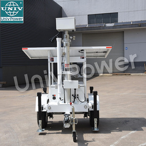 Mobile <b>Lighting</b> Tower Trailer LED Solar for Outdoor Night S300L-0001 Solar Tower S300L-0001 - Product Image 6