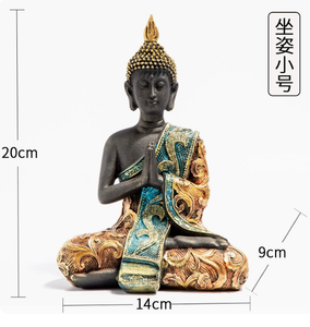 Gran oferta figuritas religiosas de Buda estatua de Dios hindú escultura de artes de resina para interiores Filipinas Tailandia para regalos Anime pintado - Product Image 4