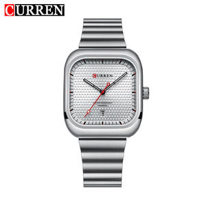 Reloj de Cuarzo CURREN 8460 de Primera Calidad, Diseño Clásico Ornamentado, Nuevo Diseño Original de Fábrica, Venta al por Mayor en Stock, Reloj para Hombre con Correa de Acero Inoxidable - Product Image 1