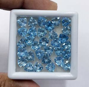 ธรรมชาติสำหรับสวิสสีฟ้าบุษราคัมล้านล้านตัดหลวมอัญมณี4-8มม. สำหรับเครื่องประดับที่ได้รับการรับรองจาก IGI - Product Image 4