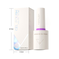 VENALISA Nouveau Vernis à Ongles Gel UV 10ml Sans TPO Sans HEMA Esmaltes 126 Couleurs Base/Top Mat/Pailleté/Œil de Chat Gel Soak Off