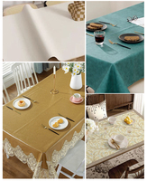 Nappe en cuir PVC couleur unie, résistante à l'eau et à l'huile, nettoyable, housse de table personnalisable, épaisseur ajustable, pour la maison