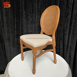 เก้าอี้ไม้แบบเรียบสำหรับงานแต่งงานและงานปาร์ตี้ทำจากยางเรซินสนามหญ้ากลางแจ้งในสวน - Product Image 1