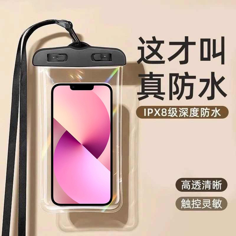 สีดำโปร่งใส [กันน้ำ IP 8] การถ่ายภาพความละเอียดสูง