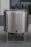 Pasteurisateur à plaques vapeur pour jaunes d'œufs/jus/lait, adapté à la pasteurisation continue des liquides d'œufs, des jus et des produits laitiers