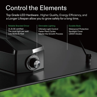 Flexstar Samsung Chips 120W 240W 480W Meilleures plantes d'intérieur élèvent des lumières pour un usage domestique