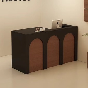 Mostrador de caja para tienda de ropa, estilo francés vintage, mostrador para tienda de ropa femenina, mesa de mostrador para salón de uñas, mostrador para salón de belleza - Product Image 5