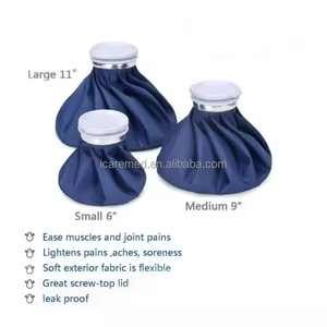 Compresse froide réutilisable, sacs de glace et bouillotte pour blessures, thérapie par le froid et soulagement de la douleur avec enveloppe de soutien élastique - Product Image 2