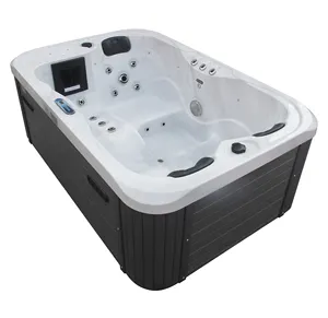 Modernes Design Massage Indoor 2-3 Personen Whirlpool Outdoor Spa