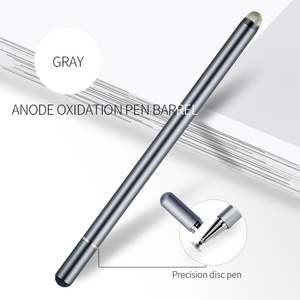 ปากกาสไตลัสแบบ 2-in-1 ปลาย<span class=keywords><strong>ด</strong></span>ิสก์โลหะผสมไฟเบอร์ พร้อมฝาปิดแม่เหล็ก ใช้งานได้กับ iPhone iPad แท็บเล็ต และอุปกรณ์มือถืออื่นๆ - Product Image 3