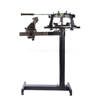 Machine à cordage verticale YUNWEI, modèle 025, à plateau rotatif à 360°, pour raquettes de tennis et de badminton, utilisation rapide, 5 dents, directement de l'usine