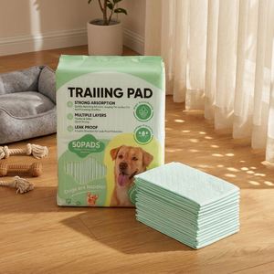 Green Color Best Value Training <b>Pads</b> 100/50/40/20 Count | Dog <b>Pee</b> <b>Pads</b> | Super Absorbent Puppy <b>Pads</b> Absorbent Puppy <b>Pee</b> Mats - Product Image 1