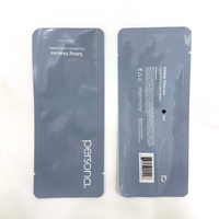Sachets personnalisés thermoscellables en feuille d'aluminium imprimés pour échantillons, emballages, pochettes pour outils de maquillage, applicateurs cosmétiques, crèmes, shampoings