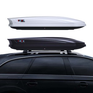 Tùy Chỉnh Lớn Abs Mái Giá Lưu Trữ Hộp Tốt Nhất Cứng Không Thấm Nước Hàng Hóa Tàu Sân Bay Cho Xe Ô Tô Với Thiết Kế Mới Hàng Đầu Hành Lý Mái Lưu Trữ - Product Image 4