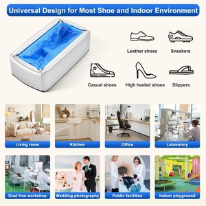 Distributeur <span class=keywords><strong>automatique</strong></span> de couvre-chaussures avec couvre-chaussures jetables en PE pour la maison, le bureau, le supermarché - Product Image 6