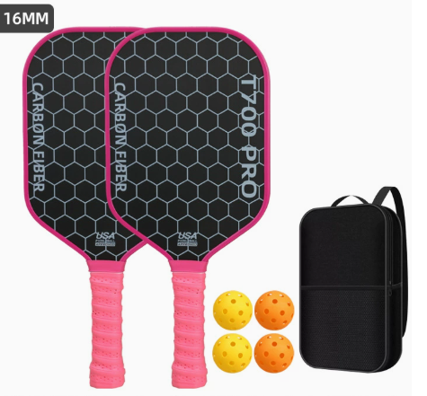 rosa 2 artículos rosas+4 bolas+bolsa