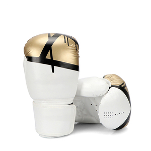 Guantes de Boxeo de Cuero de Última Colección Profesional, Protección para las Manos, Transpirables, Ligeros, Resistentes, Guantes Deportivos de Boxeo - Product Image 1